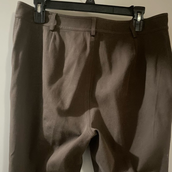 Ralph Lauren Size 10 Pants, chocolate brown, straight leg, very good condition - Picture 2 of 4